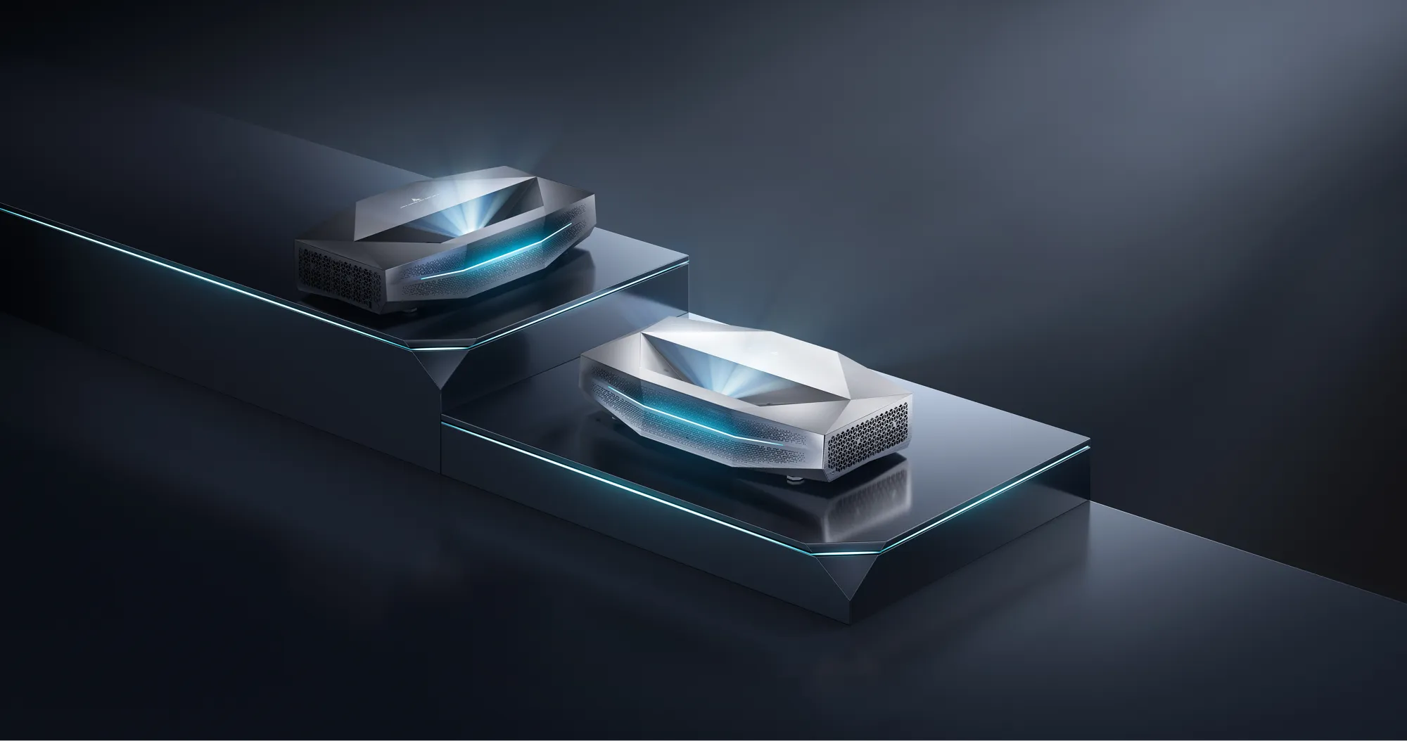 Aetherion Pro and Aetherion Max RGB laser projectors