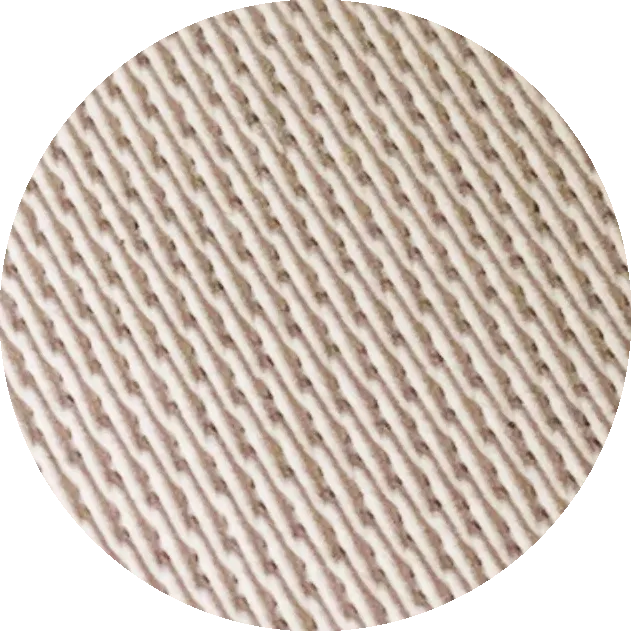 Conventional woven screen fabric - visible thread structure