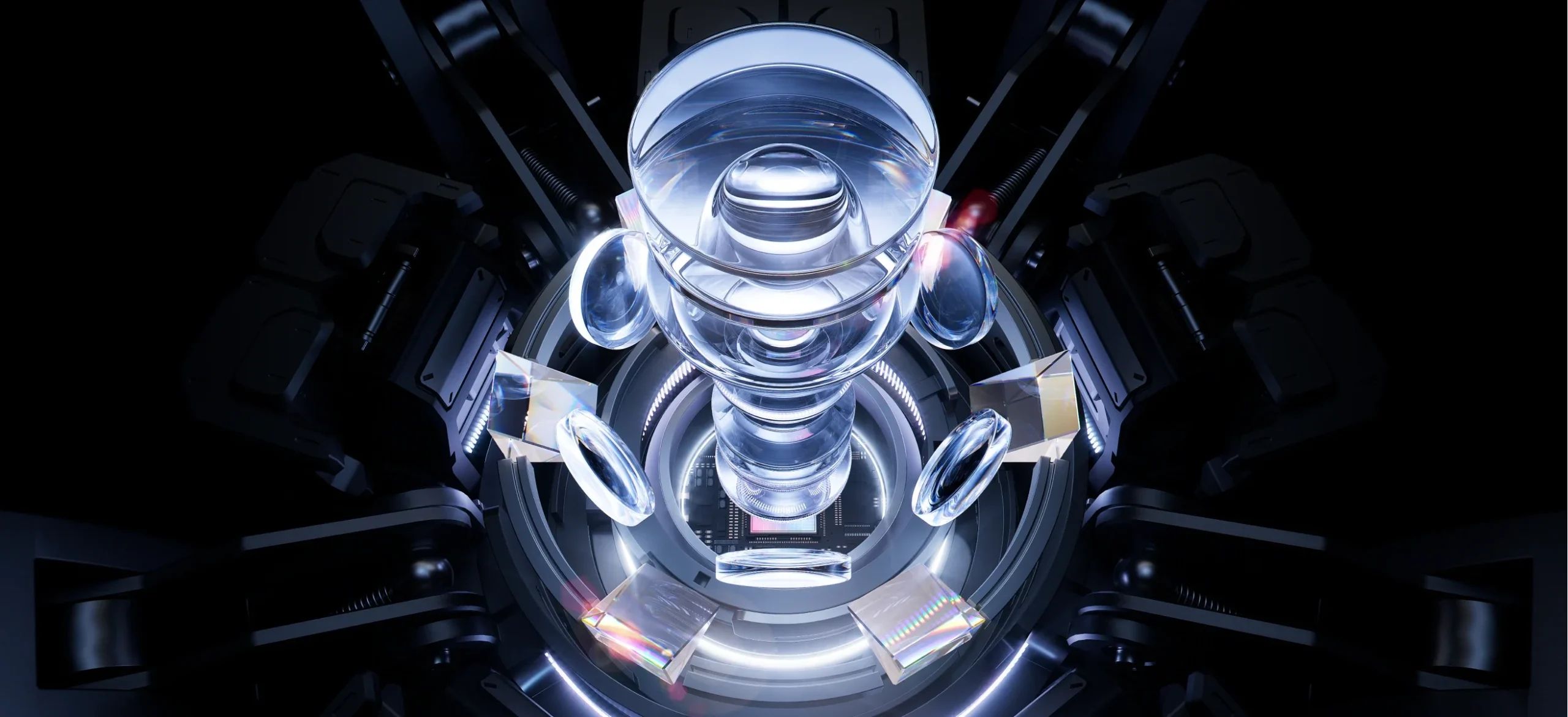 The AWOL Vision lens assembly, up close
